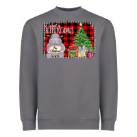 Storm I Want Hippopotamus For Christmas Heavyweight Sweatshirt - Bettercallsaul