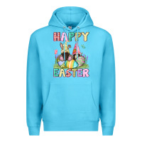 Ocean Blue Happy Easter gnomies Easter Day Premium Hoodie - CowGirlArtShop