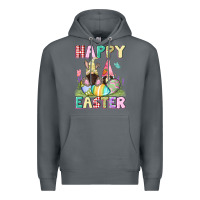 Rock Happy Easter gnomies Easter Day Premium Hoodie - CowGirlArtShop