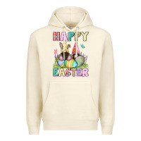 Sandshell Happy Easter gnomies Easter Day Premium Hoodie - CowGirlArtShop
