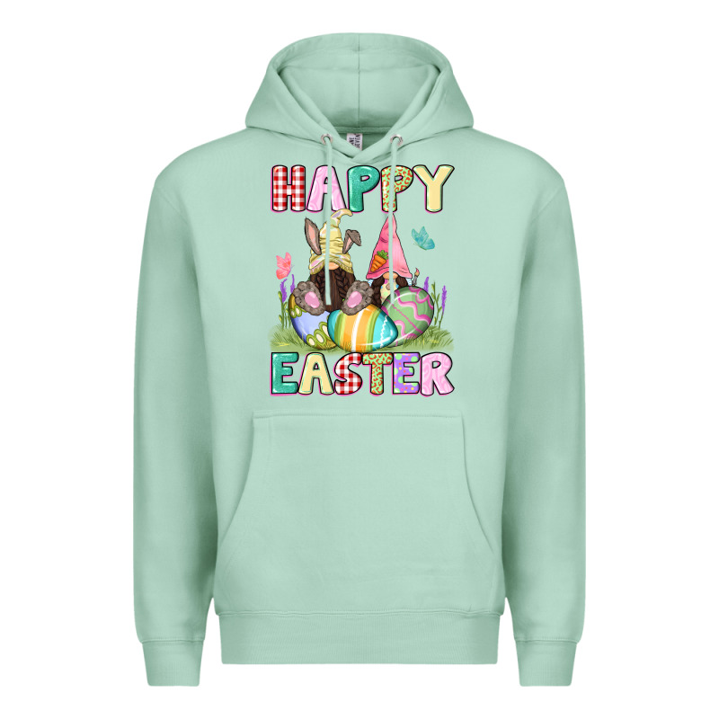 Happy Easter Gnomies Easter Day Premium Hoodie by CowGirlArtShop | Teevron