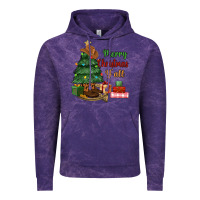 Cloud Purple merry christmas y'all Vintage Hoodie - MaliasSmallBusiness