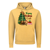 Vintage Mustard merry christmas y'all Vintage Hoodie - MaliasSmallBusiness