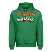 Emerald Summer Break Urban Hoodie - CowhideDigitalArt
