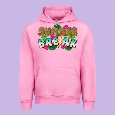 Summer Break Urban Hoodie Designed By Cowhidedigitalart