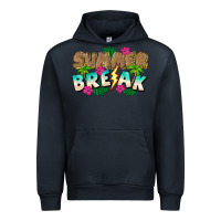 Navy Summer Break Urban Hoodie - CowhideDigitalArt