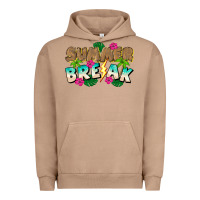 Pigment Burro Summer Break Urban Hoodie - CowhideDigitalArt