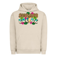 Pigment French Oak Summer Break Urban Hoodie - CowhideDigitalArt