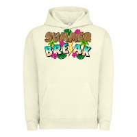 Pigment Pistachio Summer Break Urban Hoodie - CowhideDigitalArt