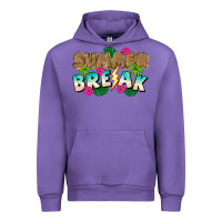 Tulip Summer Break Urban Hoodie - CowhideDigitalArt