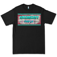 Black western emergency nurse license plate template Premium Tee - BarkalooDesign