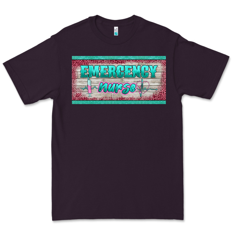 Western Emergency Nurse License Plate Template Premium Tee by BarkalooDesign | Teevron
