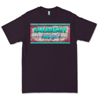 Plum western emergency nurse license plate template Premium Tee - BarkalooDesign