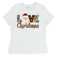 White love christmas Ladies Tee - AdoDesignShop