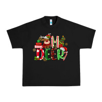 Black oh deer reindeer Urban Heavy Tee - MaliasSmallBusiness