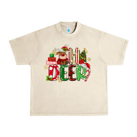 Sandshell oh deer reindeer Urban Heavy Tee - MaliasSmallBusiness