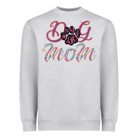 Heather Grey Dog Mom Heavyweight Sweatshirt - Bettercallsaul