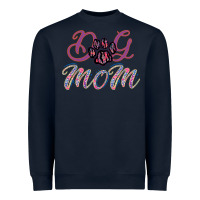 Navy Dog Mom Heavyweight Sweatshirt - Bettercallsaul