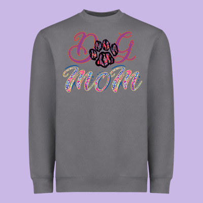 Dog Mom Heavyweight Sweatshirt Designed By Bettercallsaul
