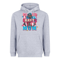 Proud Navy Mom Mother's Day Heavyweight Hoodie | Teevron