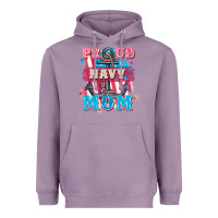Lavender Proud navy Mom Mother's Day Heavyweight Hoodie - FaDigitalArtStudio