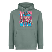 Sage Proud navy Mom Mother's Day Heavyweight Hoodie - FaDigitalArtStudio