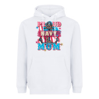 White Proud navy Mom Mother's Day Heavyweight Hoodie - FaDigitalArtStudio