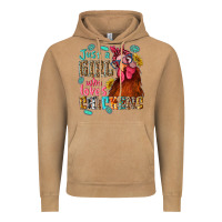 Vintage Camel just a girl who loves chickens Vintage Hoodie - NancyCooperArtShop