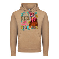 Vintage Coffee just a girl who loves chickens Vintage Hoodie - NancyCooperArtShop