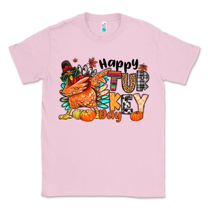 Happy Turkey Day Classic Tee by MaliasSmallBusiness | Teevron