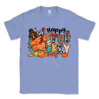 Colony Blue happy turkey day Classic Tee - MaliasSmallBusiness