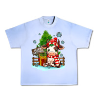Grape Ice merry christmas cow Urban Heavy Tee - MaliasSmallBusiness