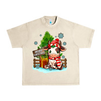 Sandshell merry christmas cow Urban Heavy Tee - MaliasSmallBusiness