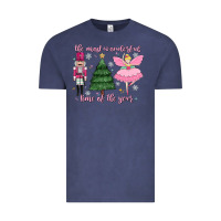 Vintage Denim the most wonderful time of the year Vintage Tee - MaliasSmallBusiness