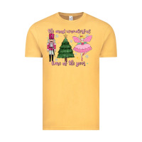 Vintage Mustard the most wonderful time of the year Vintage Tee - MaliasSmallBusiness