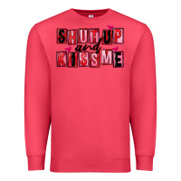 Cardinal Shut up and kiss me Premium Sweatshirt - FaDigitalArtStudio