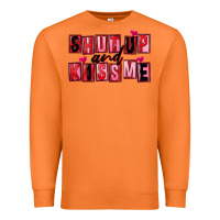 Carrot Shut up and kiss me Premium Sweatshirt - FaDigitalArtStudio