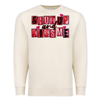 Sandshell Shut up and kiss me Premium Sweatshirt - FaDigitalArtStudio