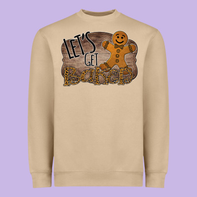 Let's Get Baked Heavyweight Sweatshirt Designed By Bettercallsaul