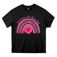 Black in october we wear pink rainbow Heavy Core Tee - AdoDesignShop