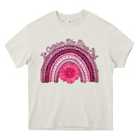 Cream in october we wear pink rainbow Heavy Core Tee - AdoDesignShop
