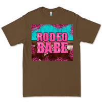 Cacao rodeo babe cowhide leopard turquoise Premium Tee - BarkalooDesign