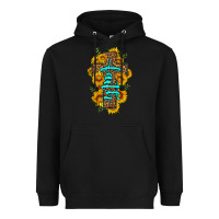 Black faith sunflower leopard cross olivia Heavyweight Hoodie - OliviaCreatesArt