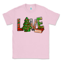 Bubblegum Pink Love Christmas tree cake Classic Tee - NancyCooperArtShop