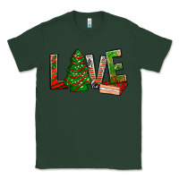 Sports Green Love Christmas tree cake Classic Tee - NancyCooperArtShop