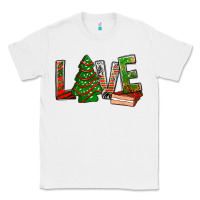 White Love Christmas tree cake Classic Tee - NancyCooperArtShop