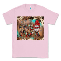 Bubblegum Pink merry christmas gnome Classic Tee - JahusDesignShop