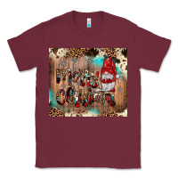 Burgundy merry christmas gnome Classic Tee - JahusDesignShop