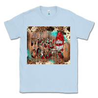 Dusty Blue merry christmas gnome Classic Tee - JahusDesignShop
