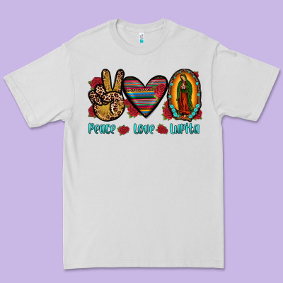 Peace Love Lupita Premium Tee Designed By Jahusdesignshop